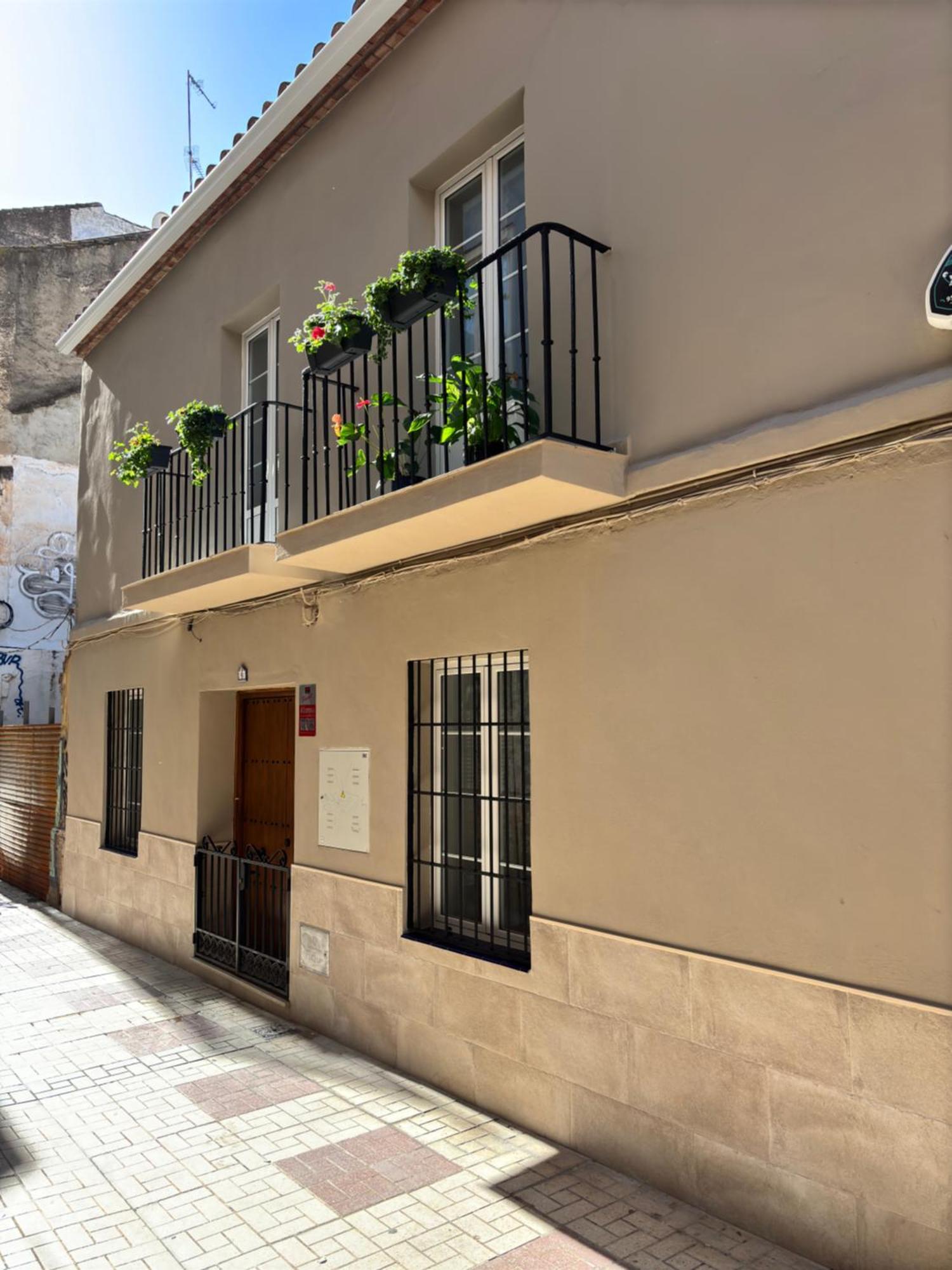 Shanti'S Andalusian Rooms Malaga Bagian luar foto